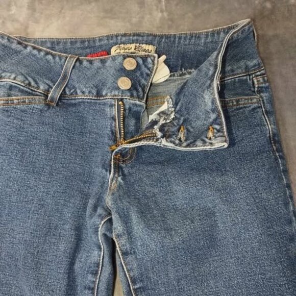 Paris Blues soulmate Women 7 Vintage Flare Bootcut Jeans High Waist Y2K Denim - Picture 8 of 11